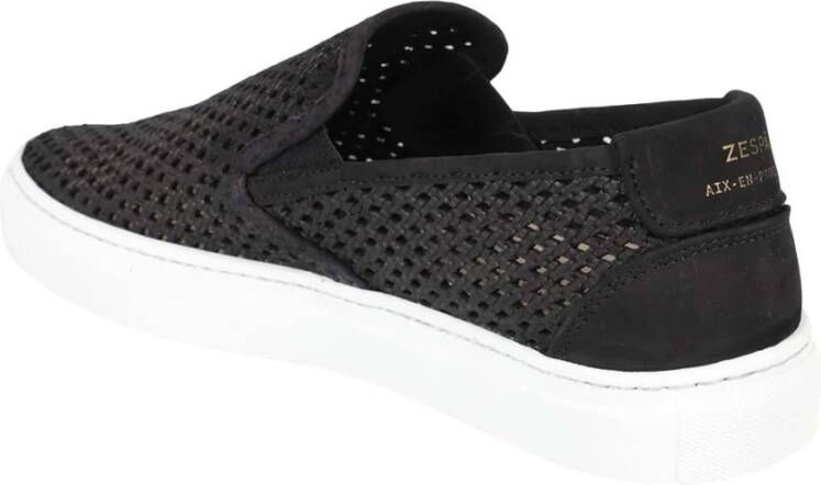 Zespà Casual Instap Schoenen Black Heren