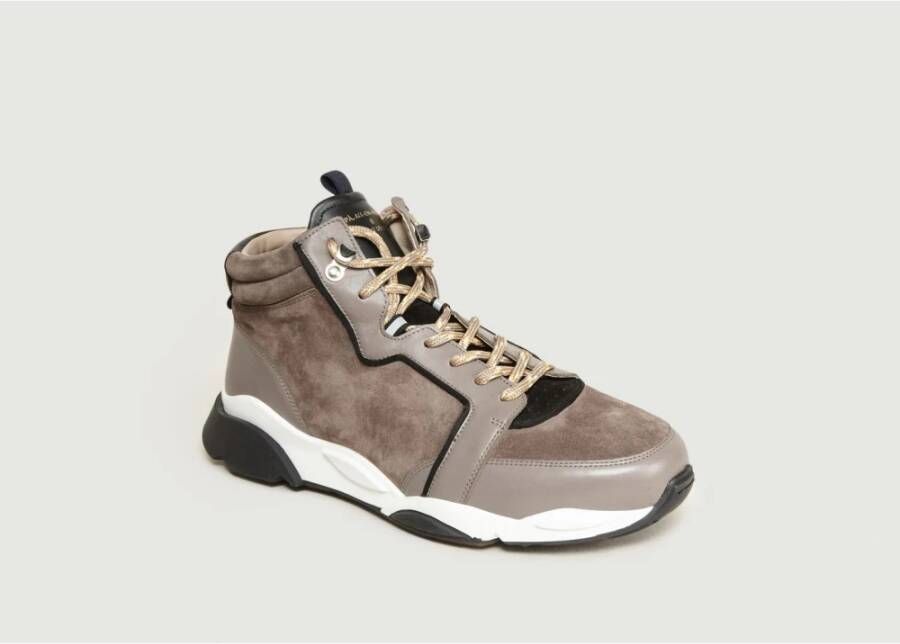 Zespà Grijze Mountain Trainers High Top Gray Heren