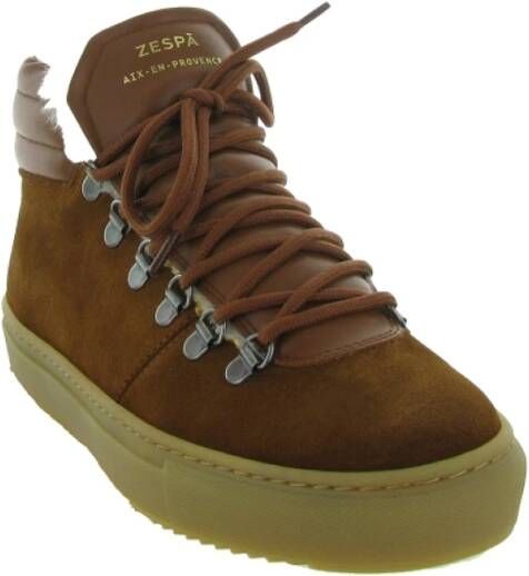 Zespà Sneakers Zsp2 W067 Brown Heren