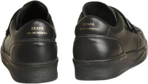 Zespà Zsp23 -trainers met klittenbandbevestiging Zwart Heren