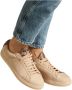 Zespà Waterdichte Nubuck Lage Sneakers Beige Dames - Thumbnail 2