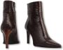 Zinda Bestseller Enkellaarzen Limited Edition Brown Dames - Thumbnail 3