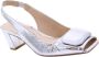 Zinda Elegante Slingback Hakken Gray Dames - Thumbnail 8