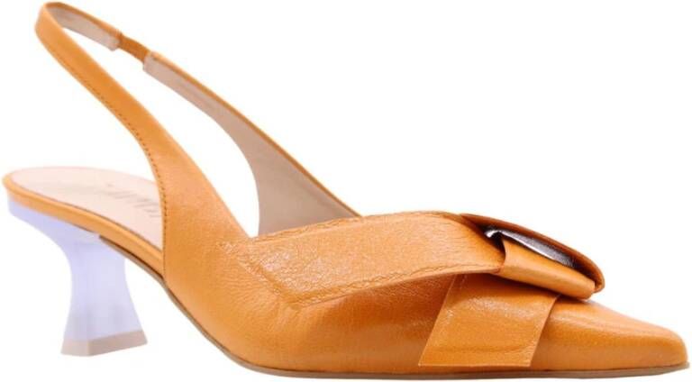 Zinda Stijlvolle Slingback Hakken Orange Dames