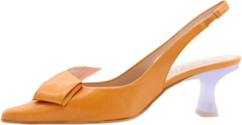 Zinda Stijlvolle Slingback Hakken Orange Dames