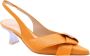 Zinda Stijlvolle Slingback Hakken Orange Dames - Thumbnail 8