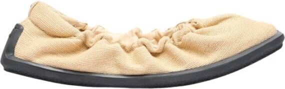 Eytys Canvas Ballerina Flats Ronde Neus Beige Dames