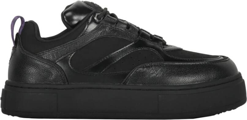 Eytys Leren Platform Sneakers Black Heren