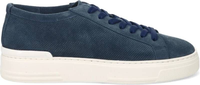 Fabi Blauwe Sneakers Uitdaging 2.0 Micro-geperforeerd Blue Heren