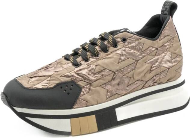 Fabi Dames Sneakers Gunnar Leer Brown Dames