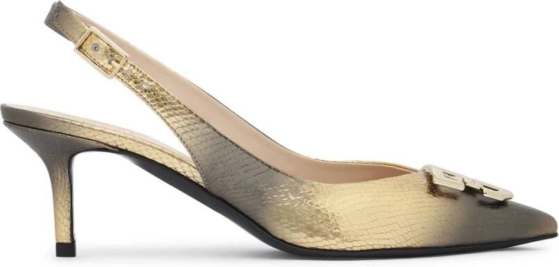 Fabi Gouden Hak Pumps voor Ss24 Seizoen Multicolor Dames