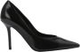 Fabi Hoge Leren Pumps Black Dames - Thumbnail 1