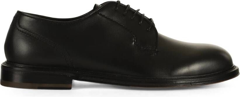 Fabi Leren Derby Schoen Black Heren