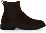 Fabi Suede Chelsea Boots Elevate Style Brown Heren - Thumbnail 1