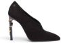 Fabi Zwarte Damesschoenen Asiago Stijl Black Dames - Thumbnail 1