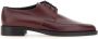 Fabiana Filippi Bordeaux Leren Oxford Schoenen Red Dames - Thumbnail 1