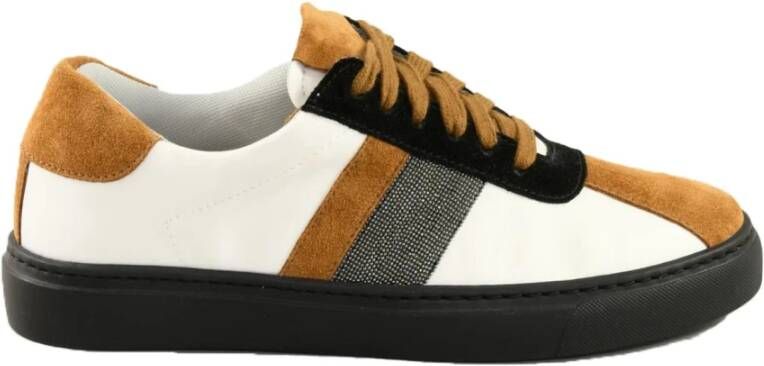 Fabiana Filippi Casual Sneakers met Polyester en Leer Multicolor Dames