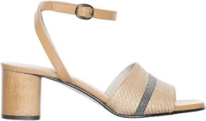 Fabiana Filippi Sandals Asd273A961H582 Bruin Dames