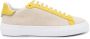 Fabiana Filippi Sneaker van canvas en leer met diamantdraad Beige Dames - Thumbnail 1