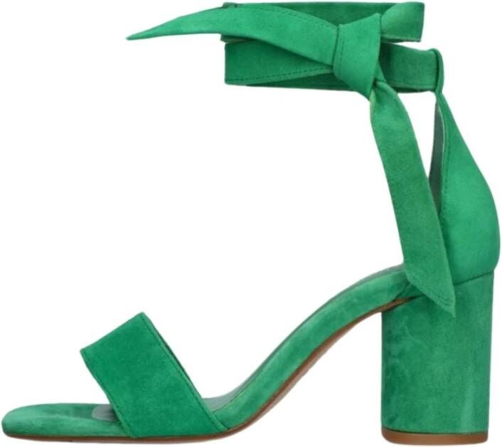 Fabienne Chapot Groene Suède Sandalen Selena Stijl Green Dames