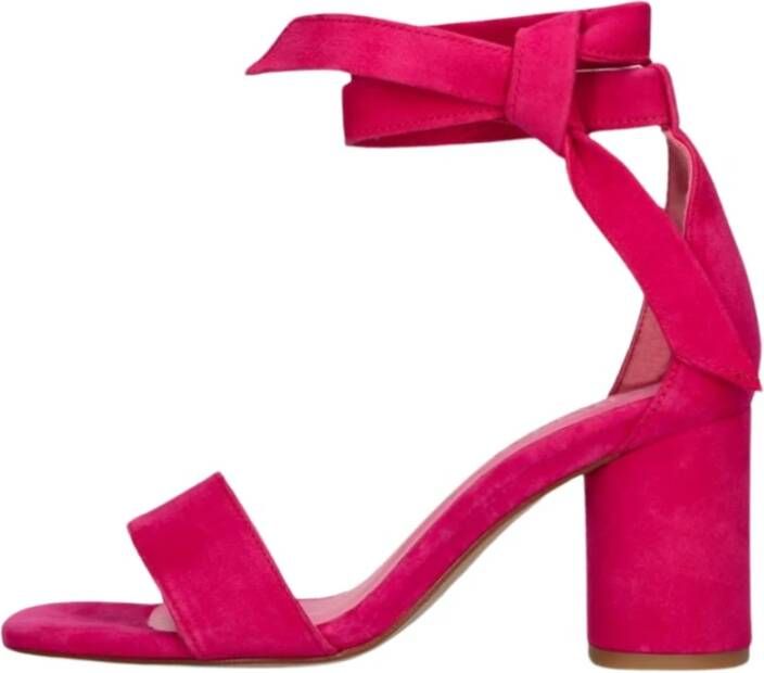 Fabienne Chapot Roze Suède Sandalen Selena Stijl Pink Dames