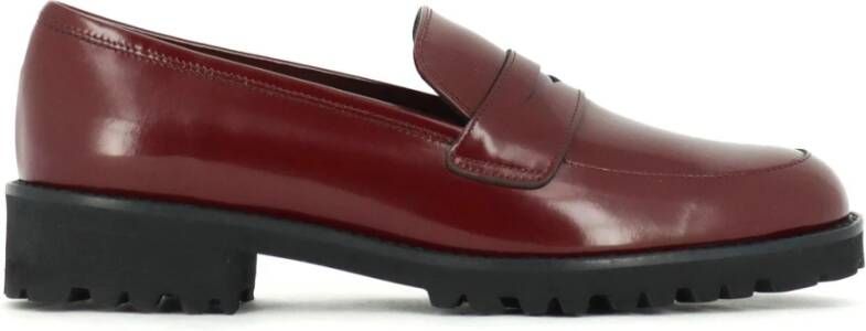 Fabio Rusconi Premium kalfsleren Penny Loafer Alba Red Dames