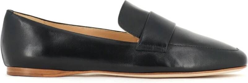 Fabio Rusconi Zwart Nappa Lam Almond Toe Black Dames