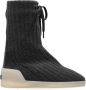 Fear Of God Enkellaarzen Moc Knit Hi Gray Heren - Thumbnail 1