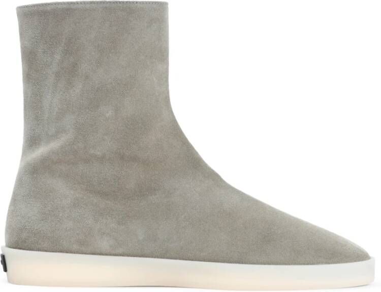 Fear Of God Grijze Suède Leren Sneakers Gray Heren