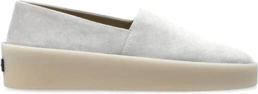 Fear Of God Leren laarzen Espadrille Gray Dames