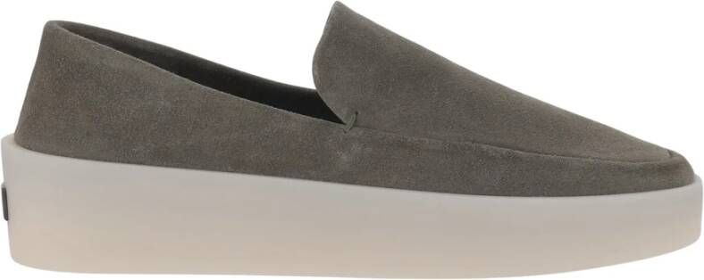 Fear Of God Platte Casual Schoenen Gray Dames