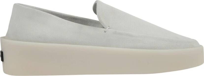 Fear Of God Suede Dove Grey Loafer Schoenen White Heren