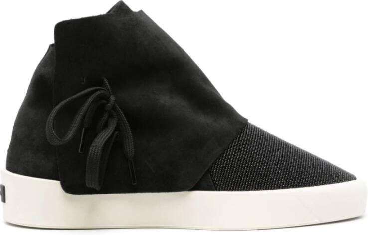 Fear Of God Zwarte platte schoenen met kraaldetails Black Heren