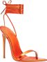 Femme LA Oranje Lace-Up Sandalen Orange Dames - Thumbnail 1