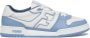 Fendi Blauwe Leren Sneakers met Witte Details Blue Heren - Thumbnail 1