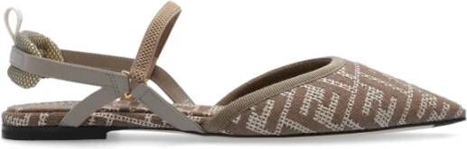 Fendi Colibri Lite schoenen met monogram Brown Dames