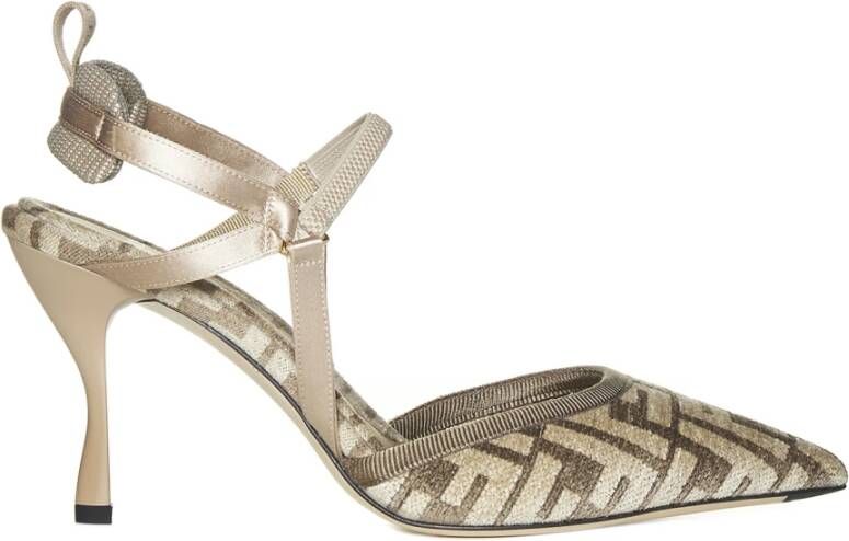 Fendi Gehakte Colibrì Lite Sandalen Multicolor Dames