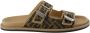 Fendi Jacquard Instap Sandalen Brown Heren - Thumbnail 1