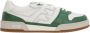 Fendi Lage leren sneakers in wit en groen White Heren - Thumbnail 1