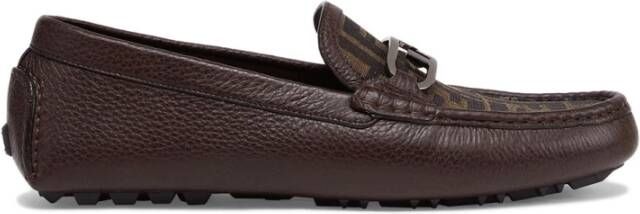 Fendi Loafers Brown Heren