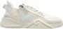 Fendi Sneakers Low Top Sneaker Of Leather in crème - Thumbnail 1