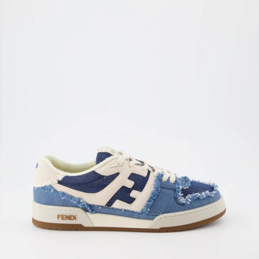 Fendi Stijlvolle Match Manden Blue Heren