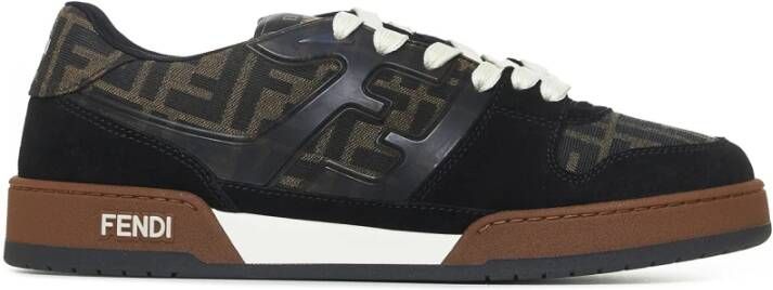 Fendi Stijlvolle Sneakers Black Heren