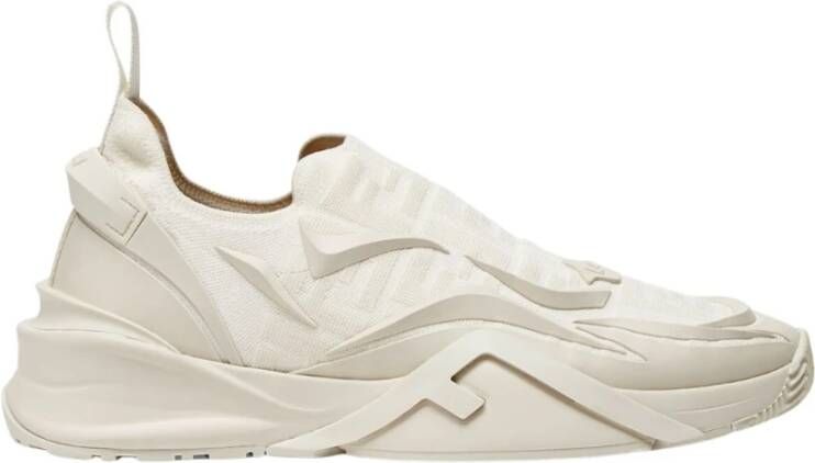 Fendi Stijlvolle Sneakers voor een Trendy Look White Heren