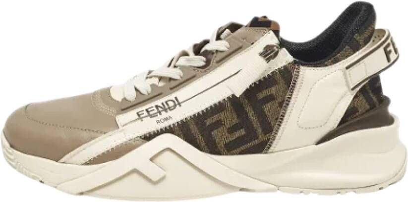 Fendi Vintage Pre-owned Canvas sneakers Multicolor Heren