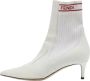 Fendi Vintage Pre-owned Fabric boots White Dames - Thumbnail 1