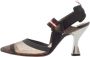 Fendi Vintage Pre-owned Fabric heels Black Dames - Thumbnail 1