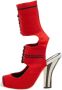 Fendi Vintage Pre-owned Fabric sandals Red Dames - Thumbnail 1