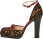 Fendi Vintage Pre-owned Lace heels Black Dames - Thumbnail 1