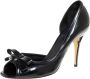 Fendi Vintage Pre-owned Leather heels Black Dames - Thumbnail 1